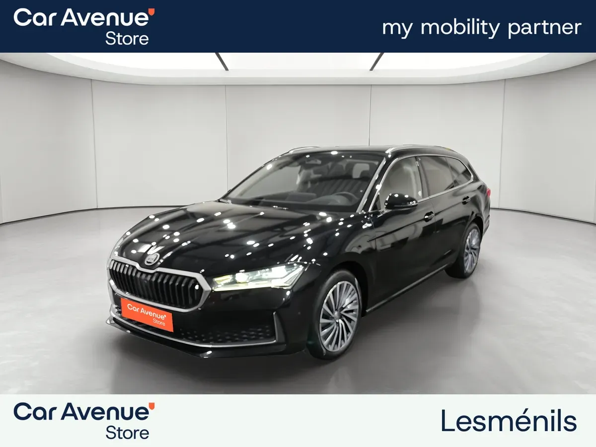 Skoda SUPERB noir d'occasion