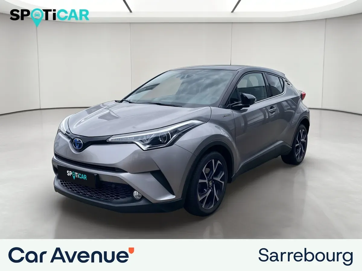 Toyota C-HR HYBRIDE gris d'occasion
