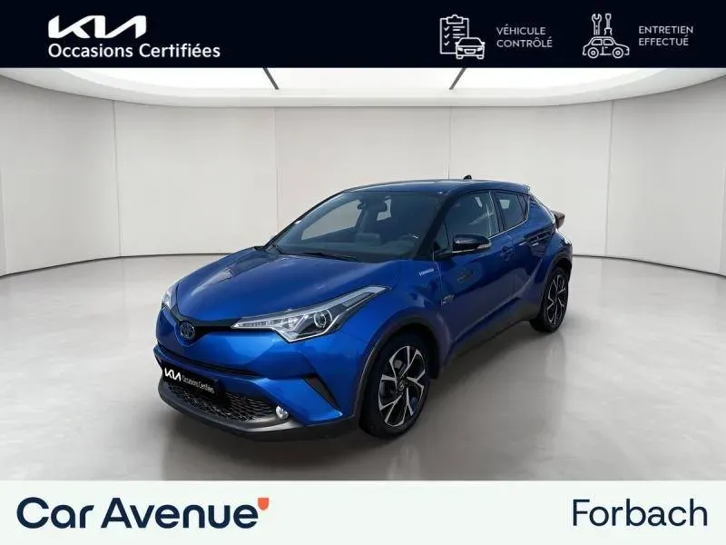 Toyota C-HR HYBRIDE PRO RC18 bleu d'occasion