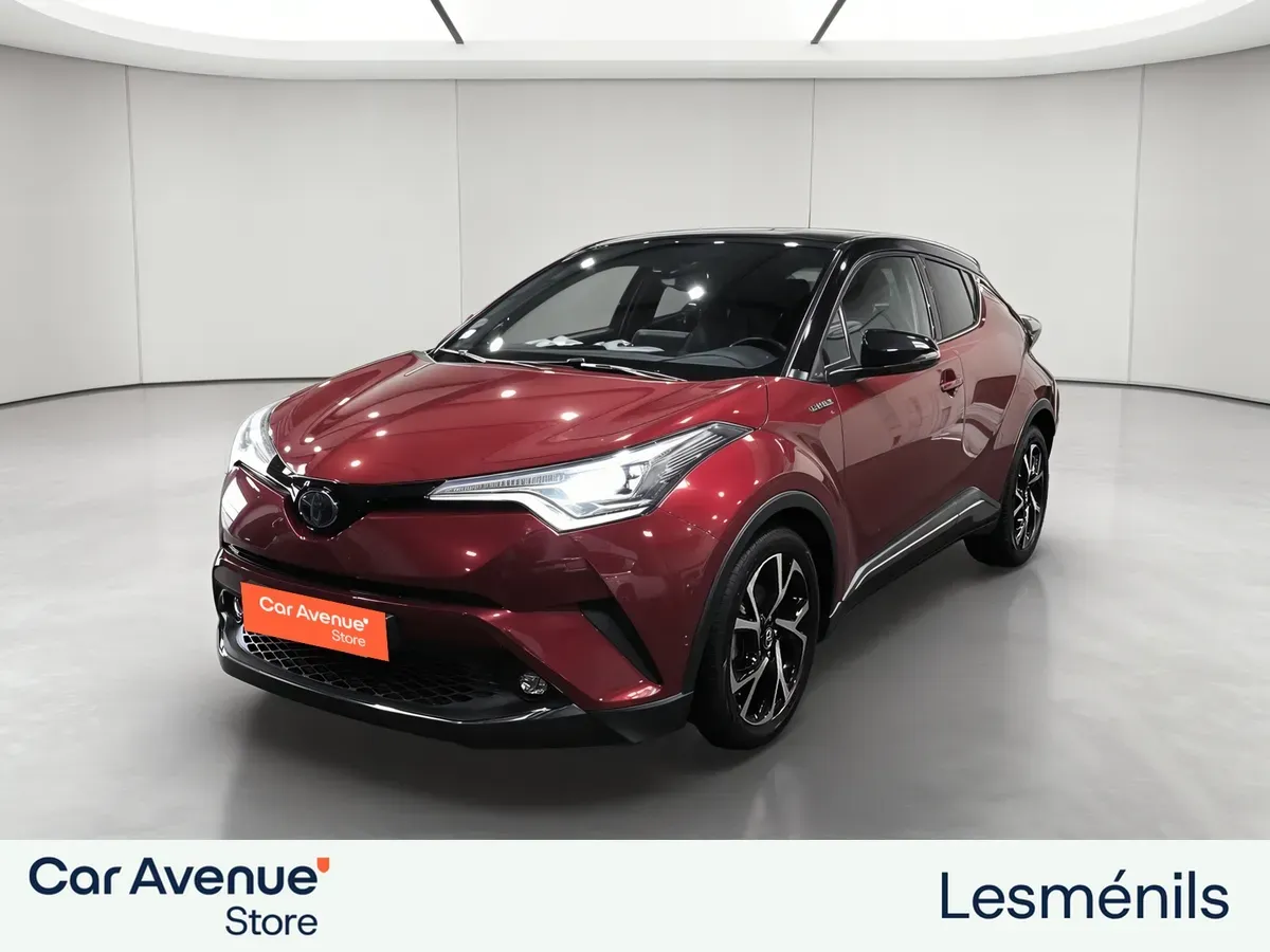 Toyota C-HR HYBRIDE RC18 rouge d'occasion