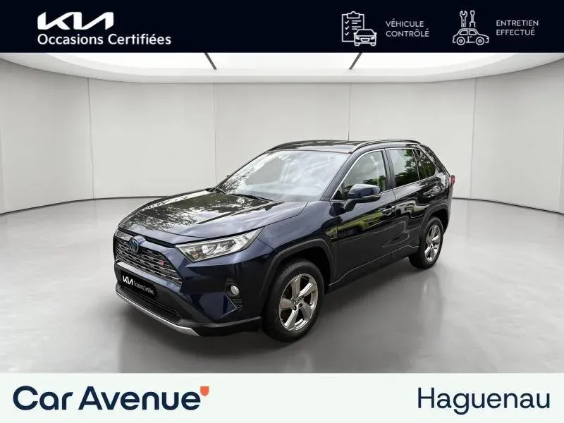 Toyota RAV4 HYBRIDE PRO MY20 bleu de prusse metallise d'occasion