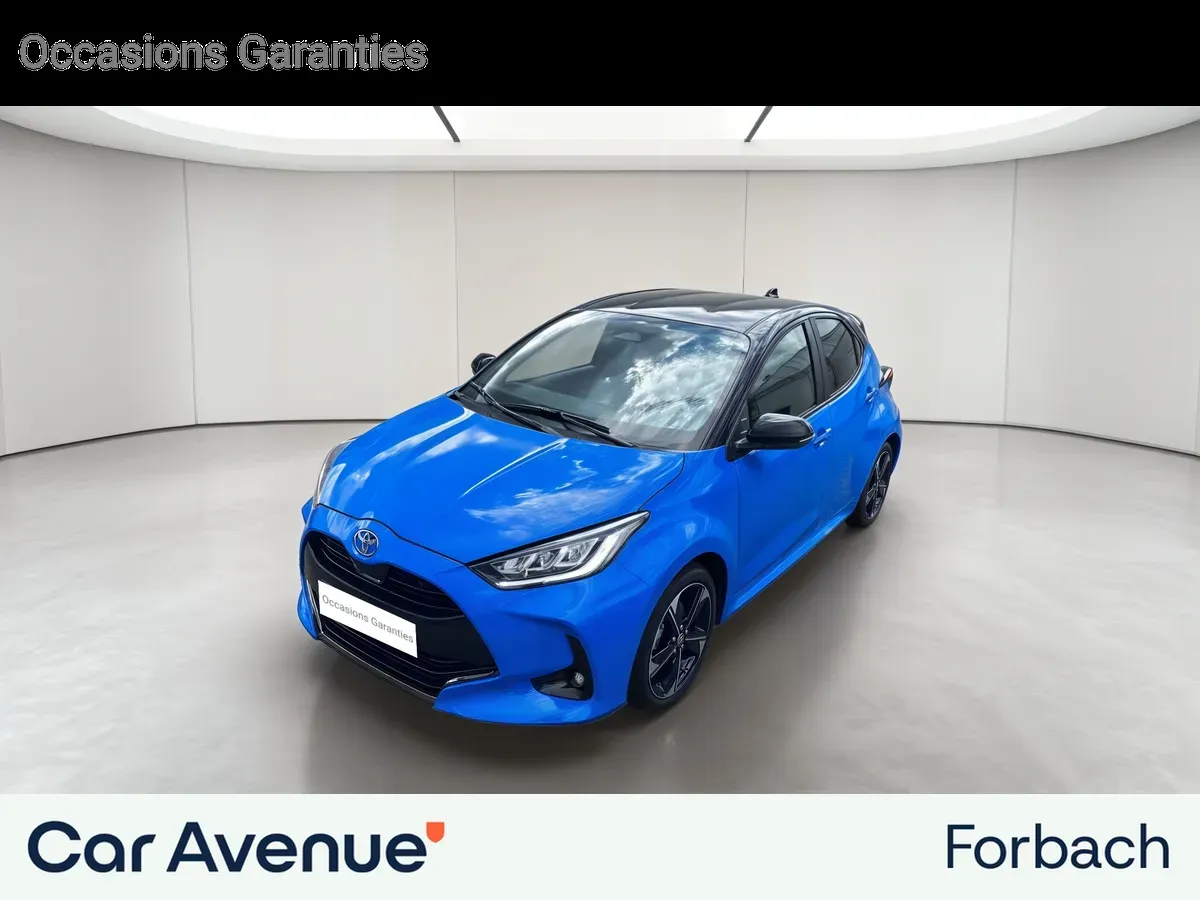 Toyota Yaris Cross bleu d'occasion