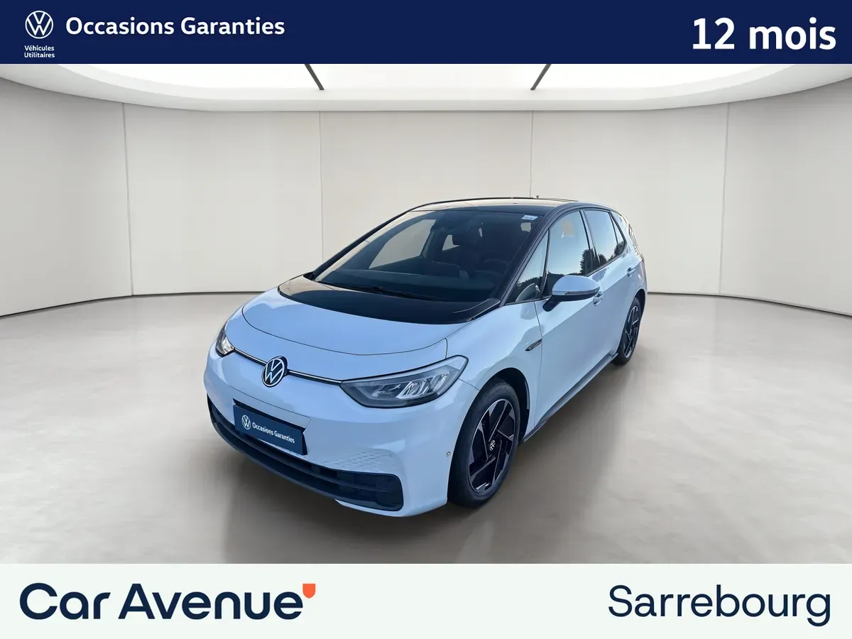 Volkswagen ID.3 blanc d'occasion