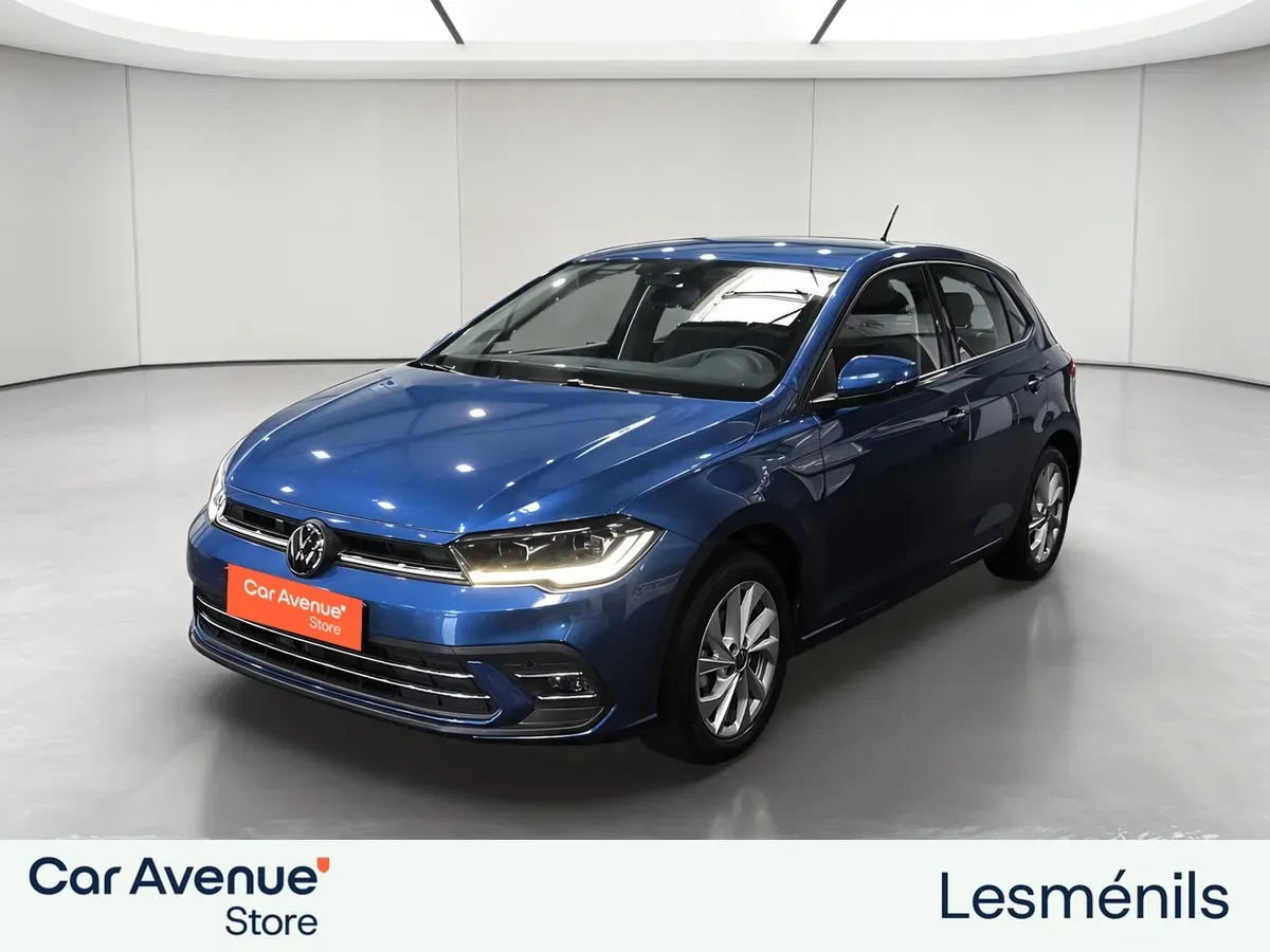Volkswagen Polo bleu d'occasion
