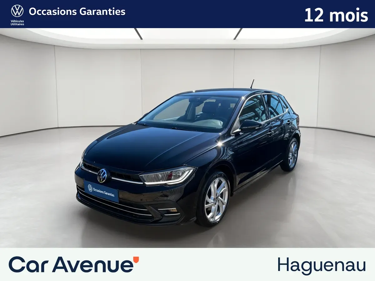 Volkswagen Polo noir intense nacre / capote noire d'occasion