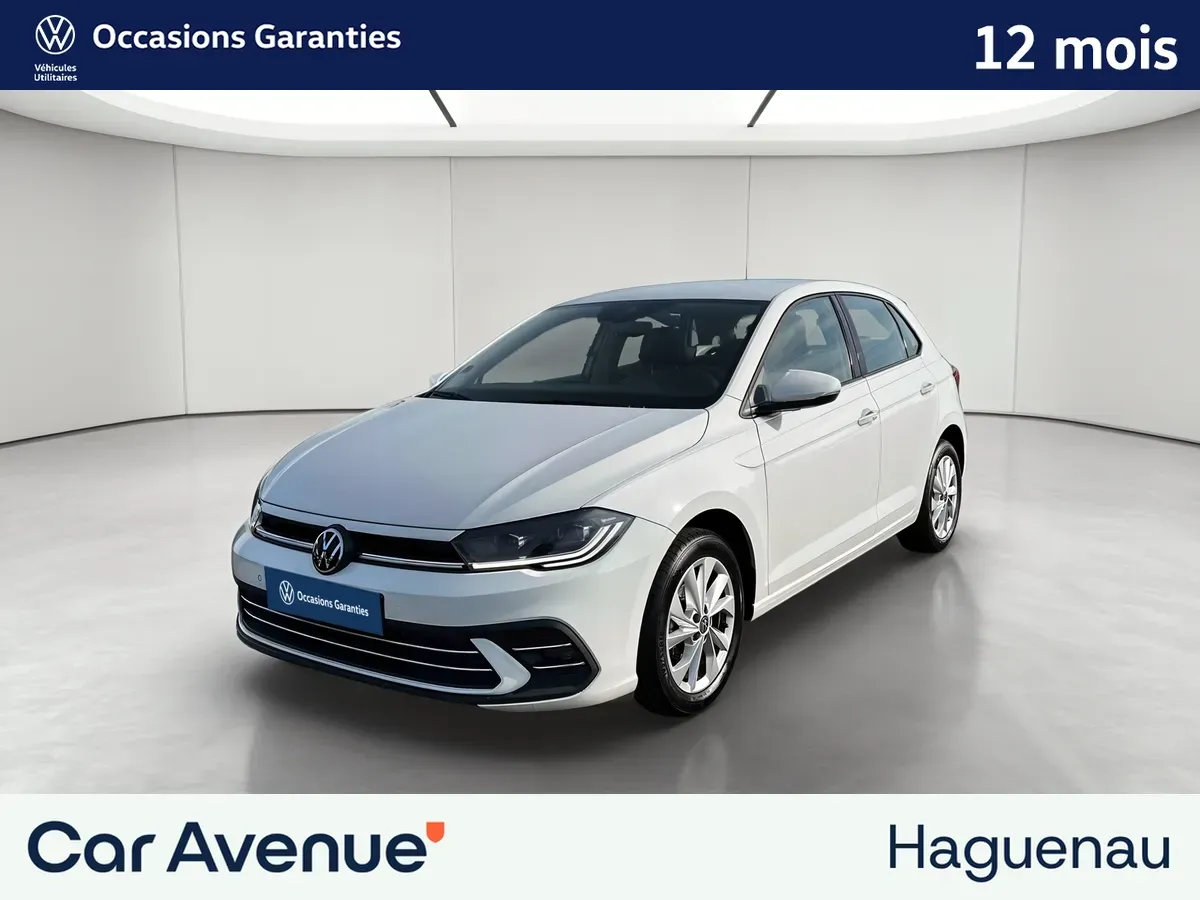 Volkswagen Polo blanc pur d'occasion