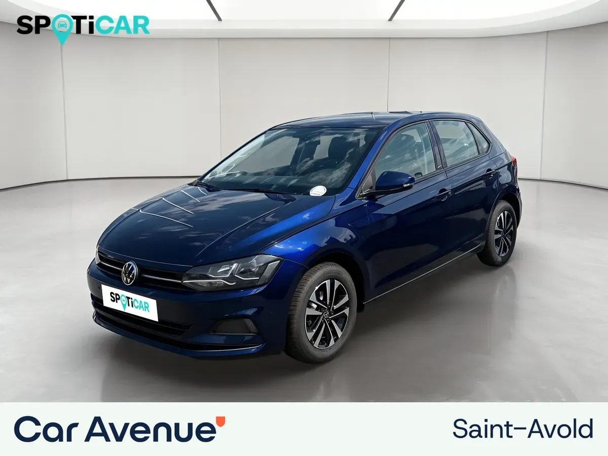 Volkswagen Polo bleu d'occasion