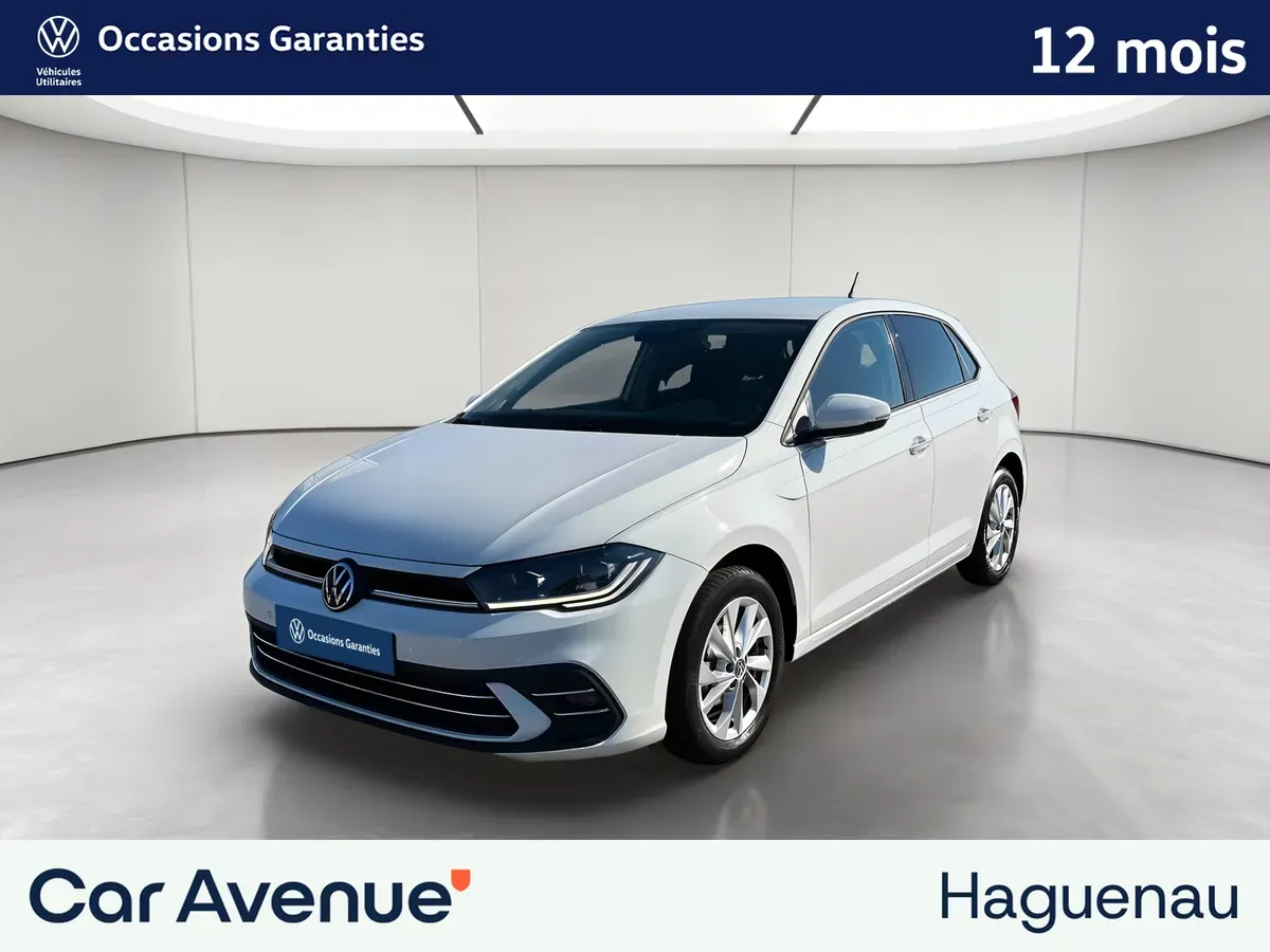 Volkswagen Polo blanc pur d'occasion