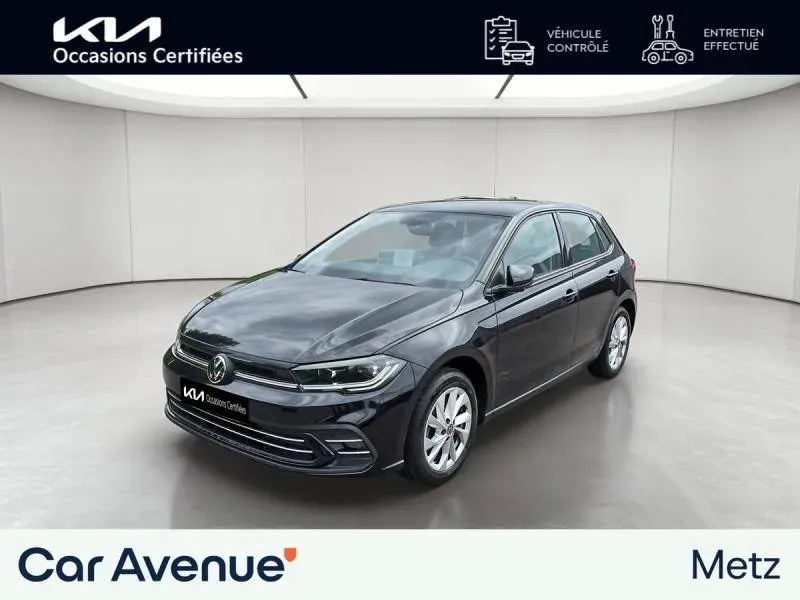 Volkswagen Polo noir d'occasion