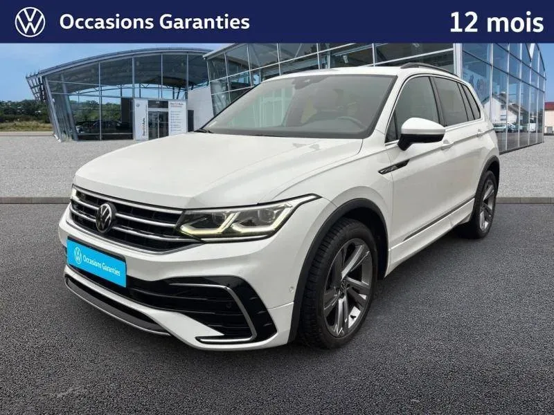 Volkswagen Tiguan blanc d'occasion