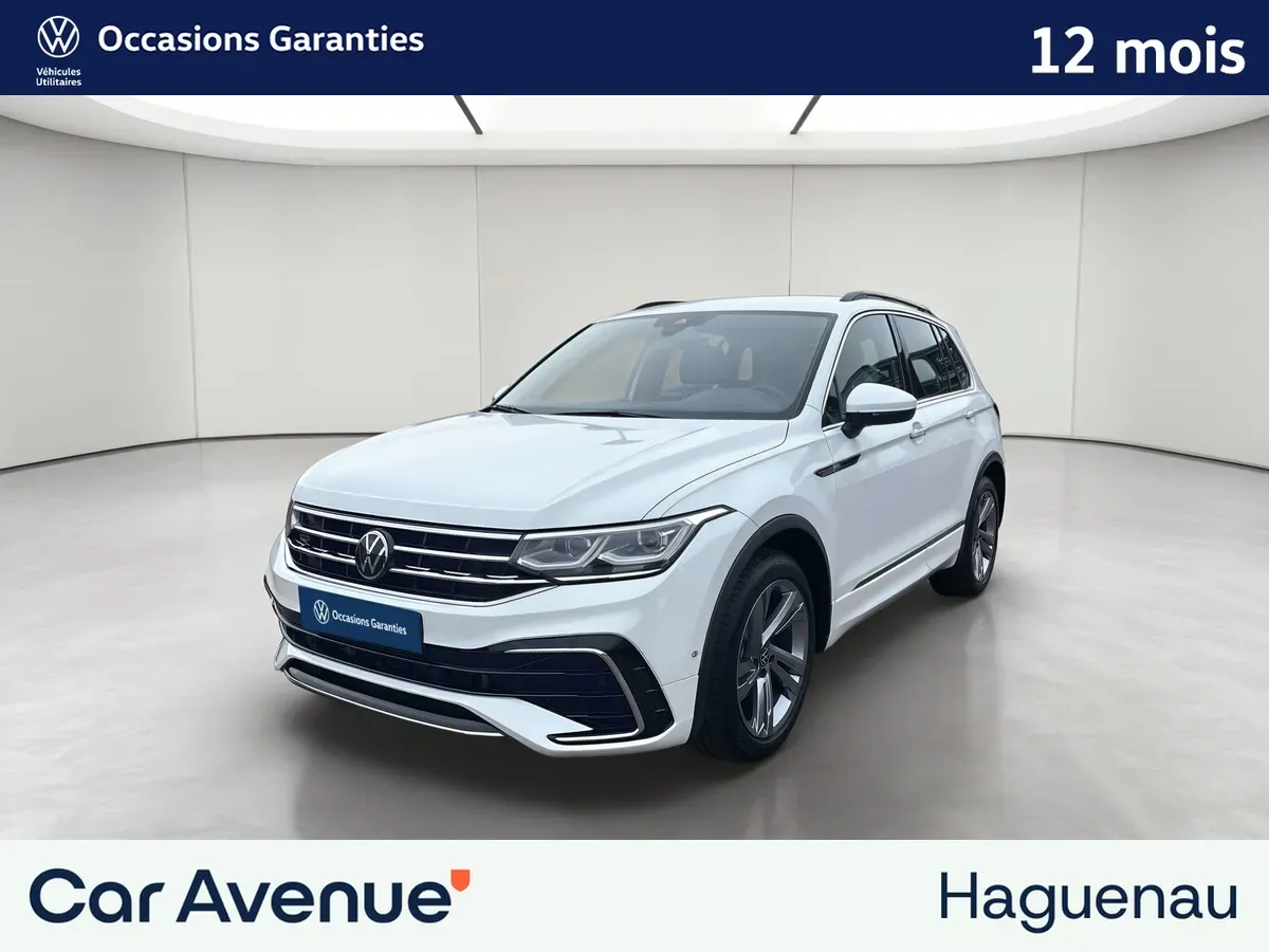 Volkswagen Tiguan blanc pur d'occasion