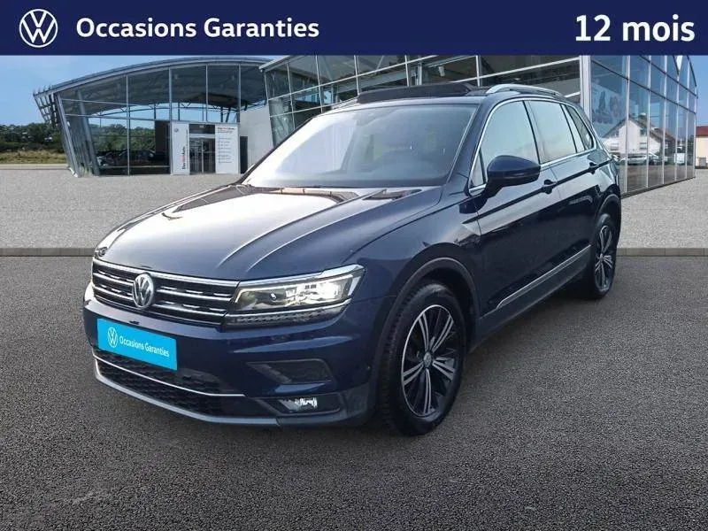 Volkswagen Tiguan bleu atlantique d'occasion
