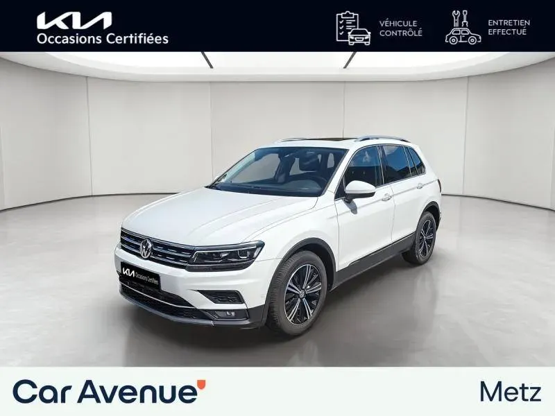 Volkswagen Tiguan blanc d'occasion