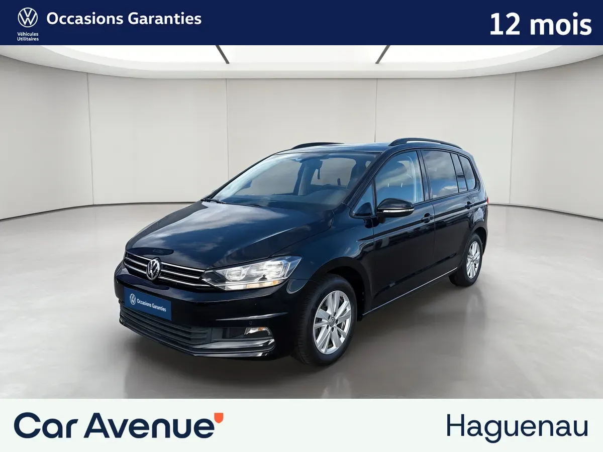 Volkswagen Touran noir d'occasion