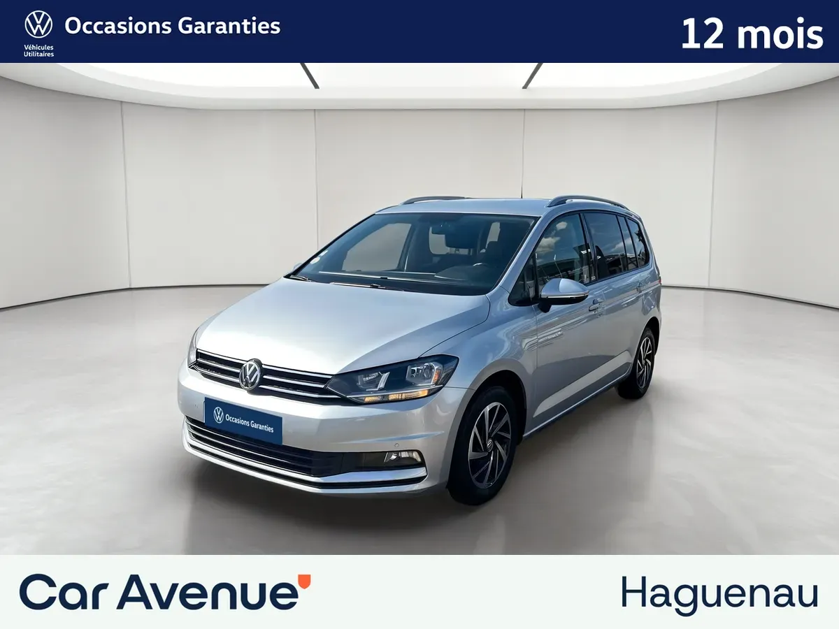 Volkswagen Touran gris d'occasion