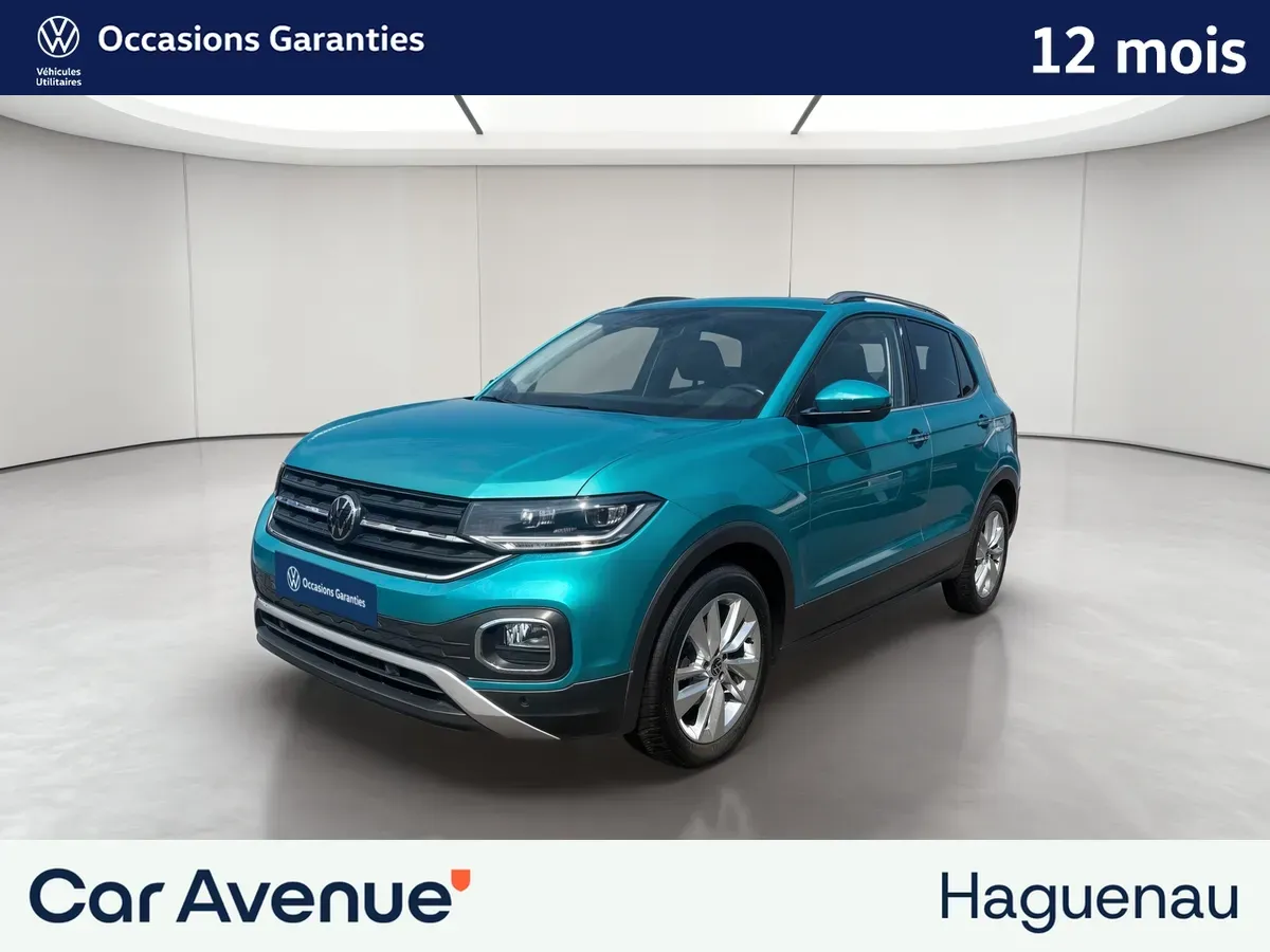 Volkswagen T-Cross bleu d'occasion