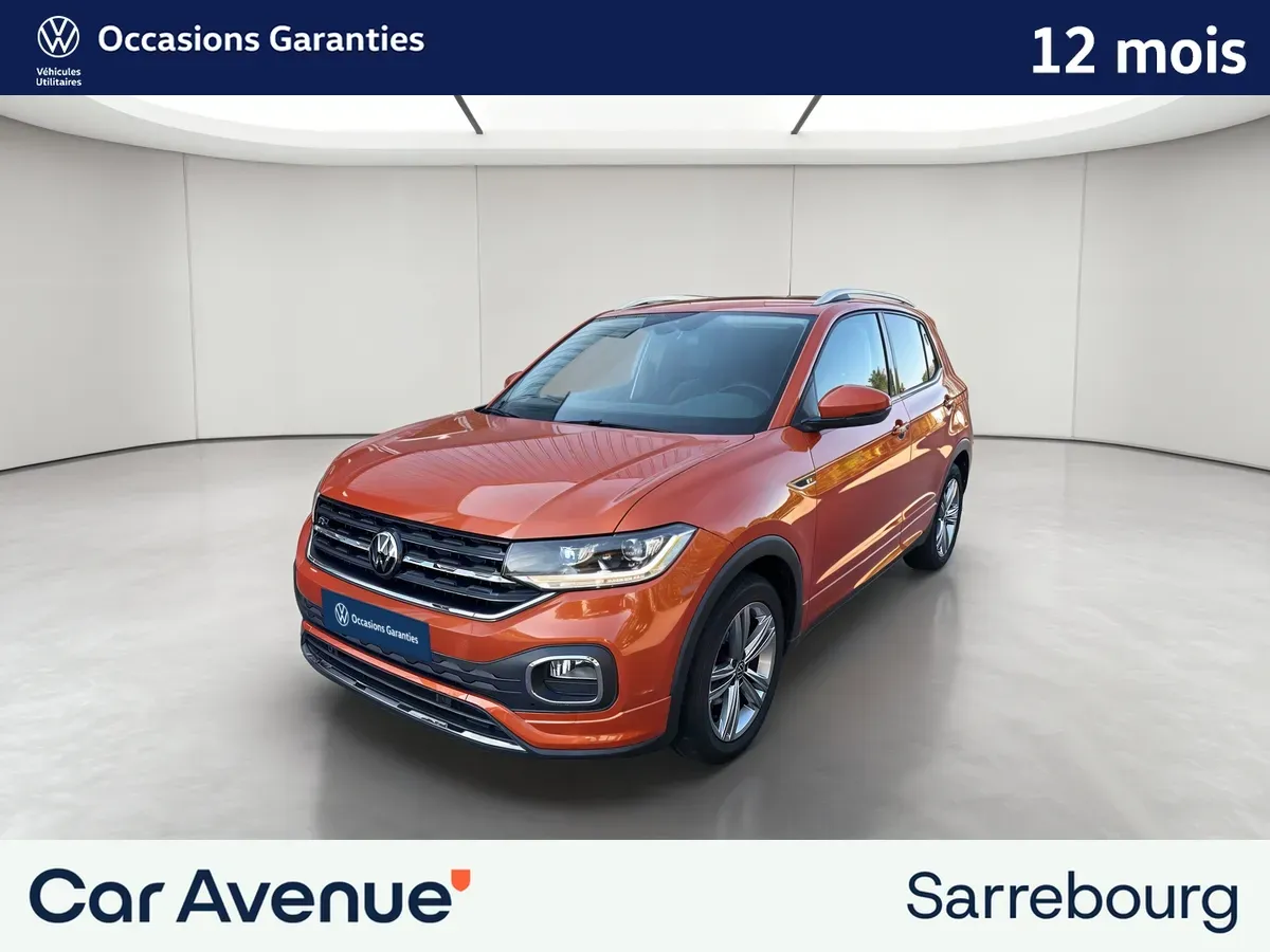 Volkswagen T-Cross orange d'occasion