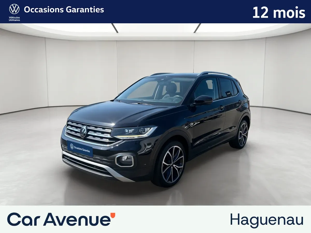 Volkswagen T-Cross noir d'occasion