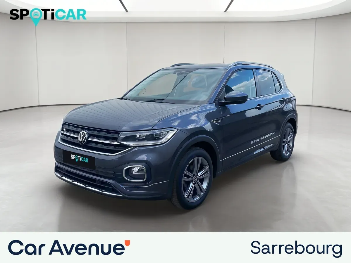 Volkswagen T-Cross gris d'occasion