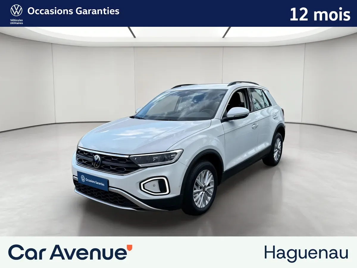 Volkswagen T-Roc blanc pur d'occasion