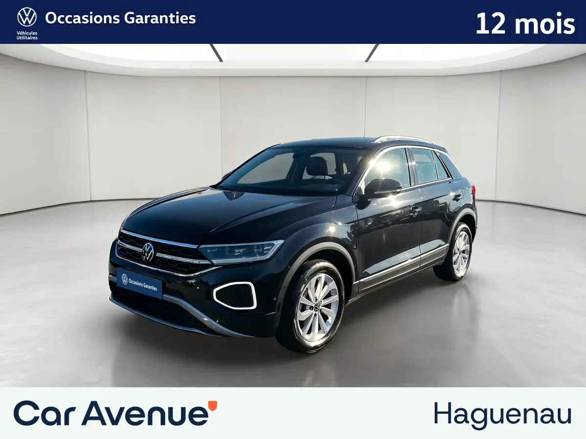 Volkswagen T-Roc noir d'occasion