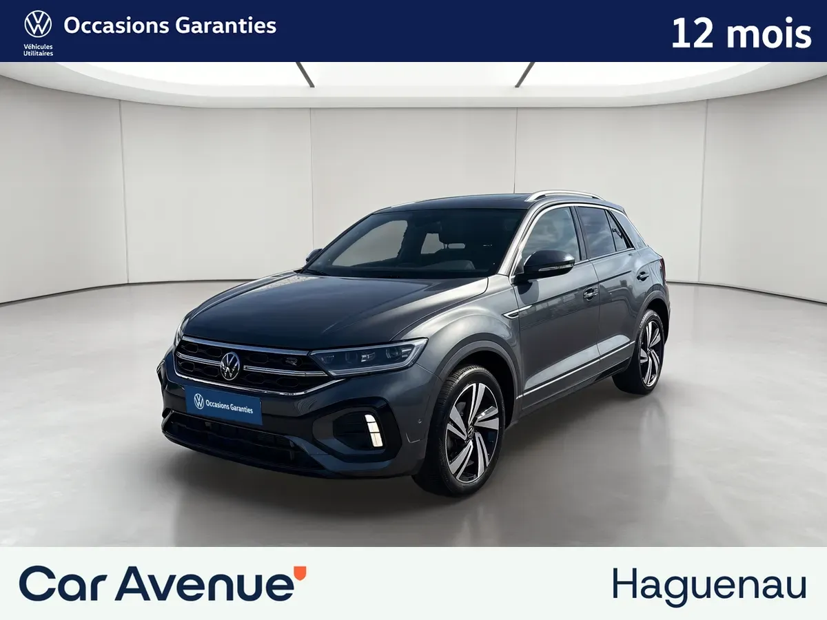Volkswagen T-Roc gris indium métallisé/gris indium métallisé d'occasion