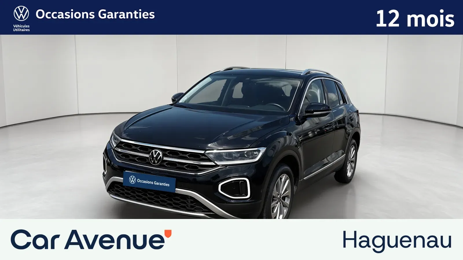 Volkswagen T-Roc noir d'occasion