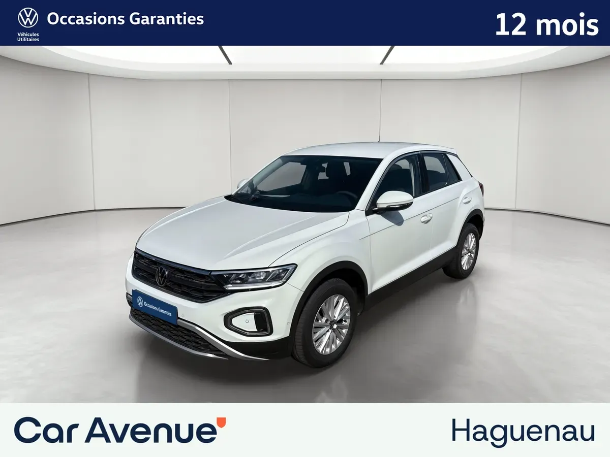 Volkswagen T-Roc blanc pur d'occasion