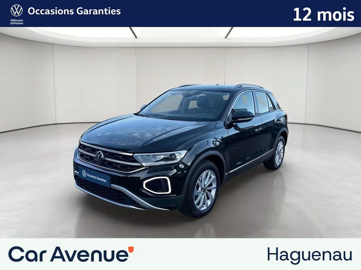 Volkswagen T-Roc noir d'occasion