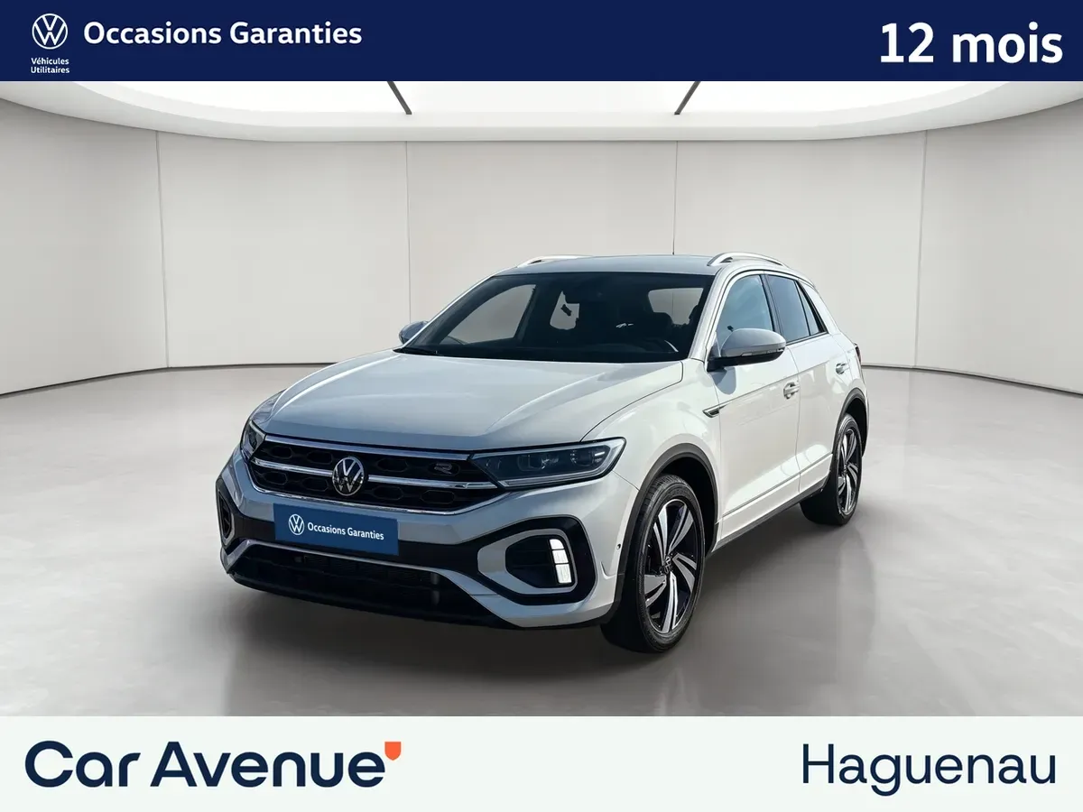 Volkswagen T-Roc blanc pur d'occasion