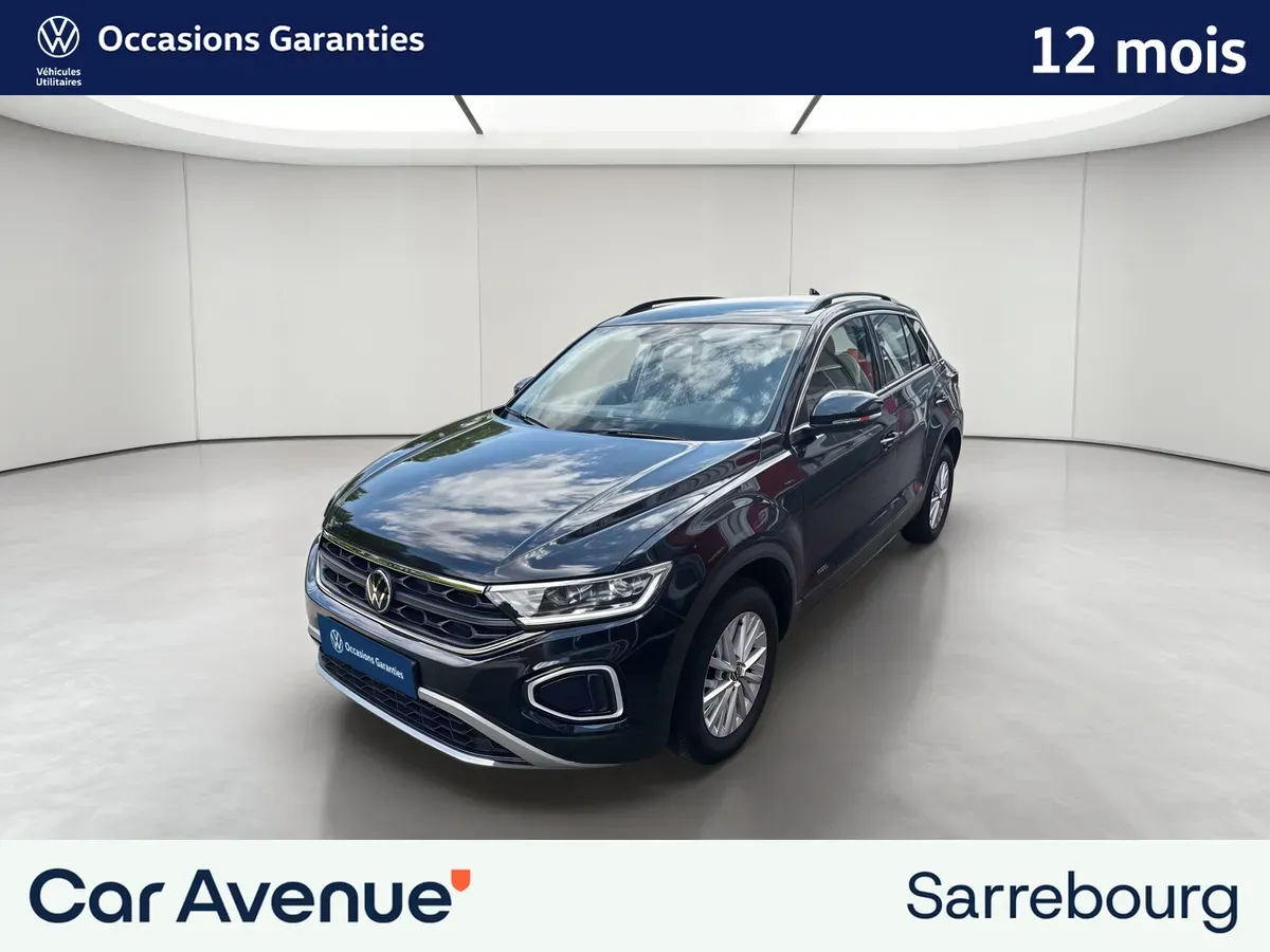 Volkswagen T-Roc noir d'occasion