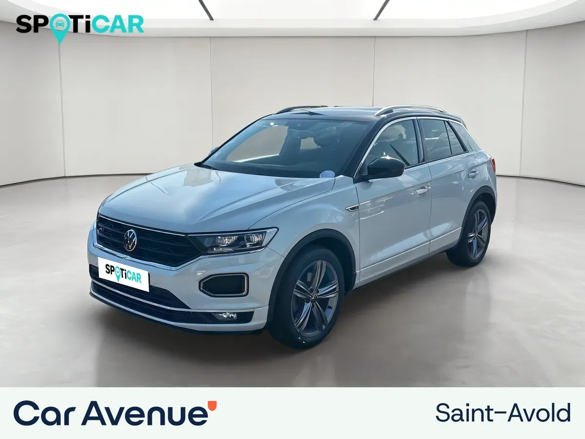 Volkswagen T-Roc blanc d'occasion