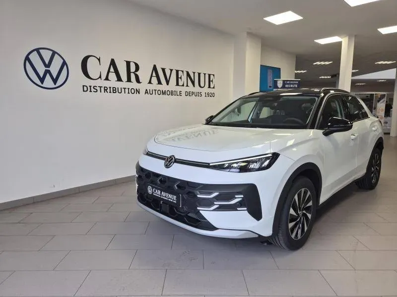 Volkswagen T-Roc blanc pur/toit noir neuf