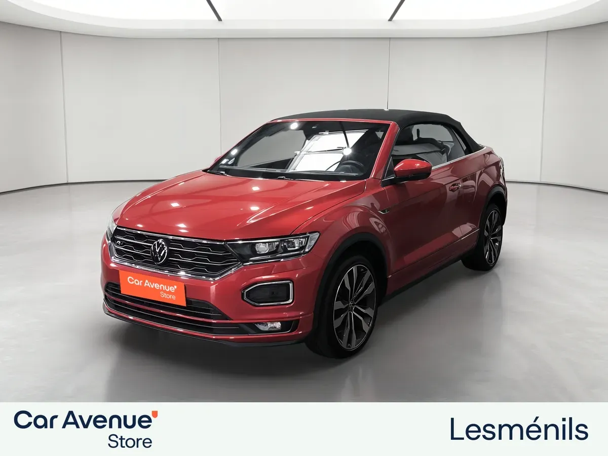 Volkswagen T-Roc rouge d'occasion