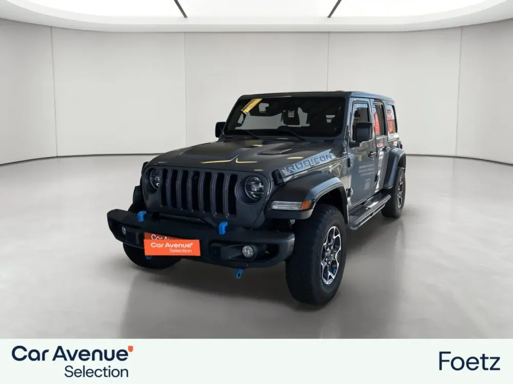 Jeep Wrangler Unlimited silver zynith d'occasion