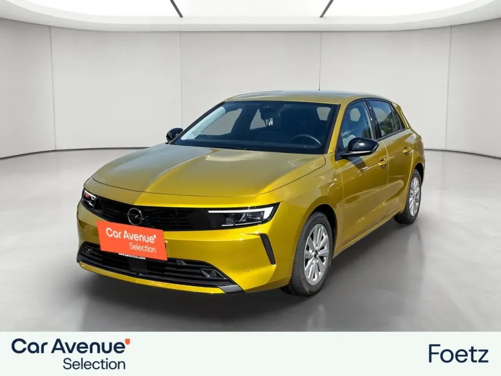 Opel Astra jaune kult métallisé d'occasion