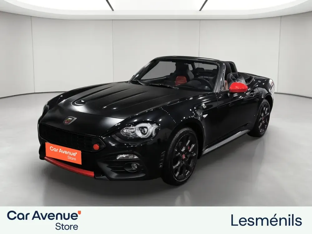 Abarth 124 SPIDER noir d'occasion