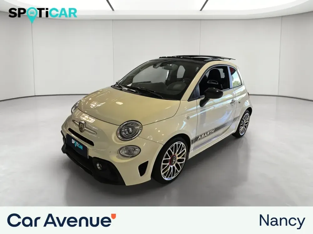 Abarth 595 SERIE 6 blanc gara d'occasion