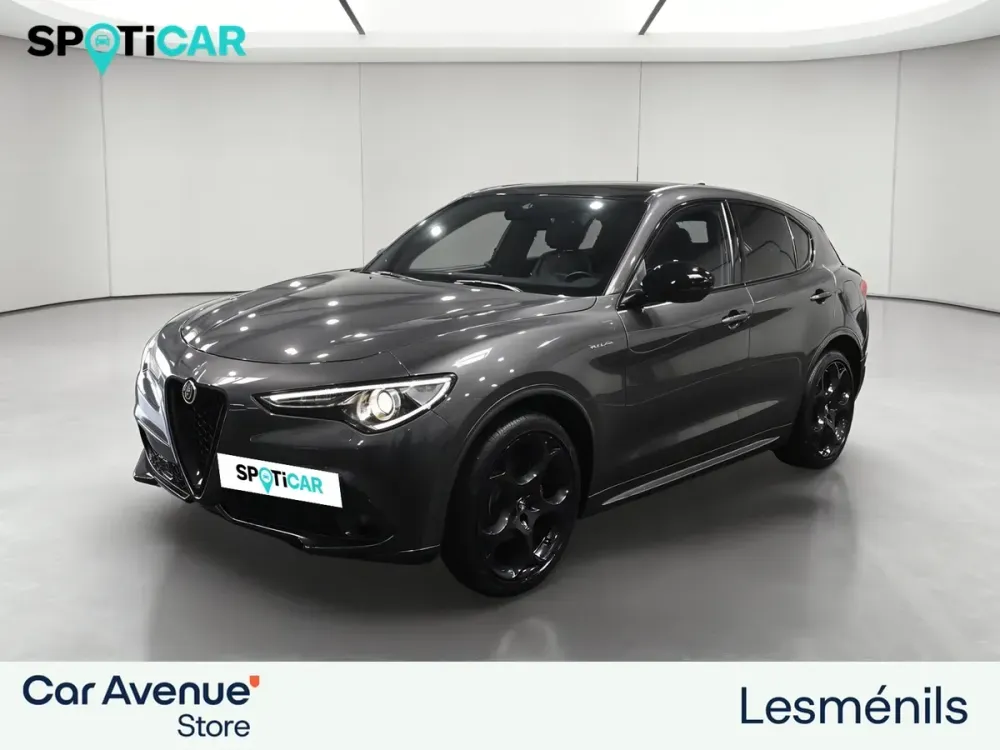 Alfa Romeo STELVIO MY22 gris vesuvio metallisee d'occasion