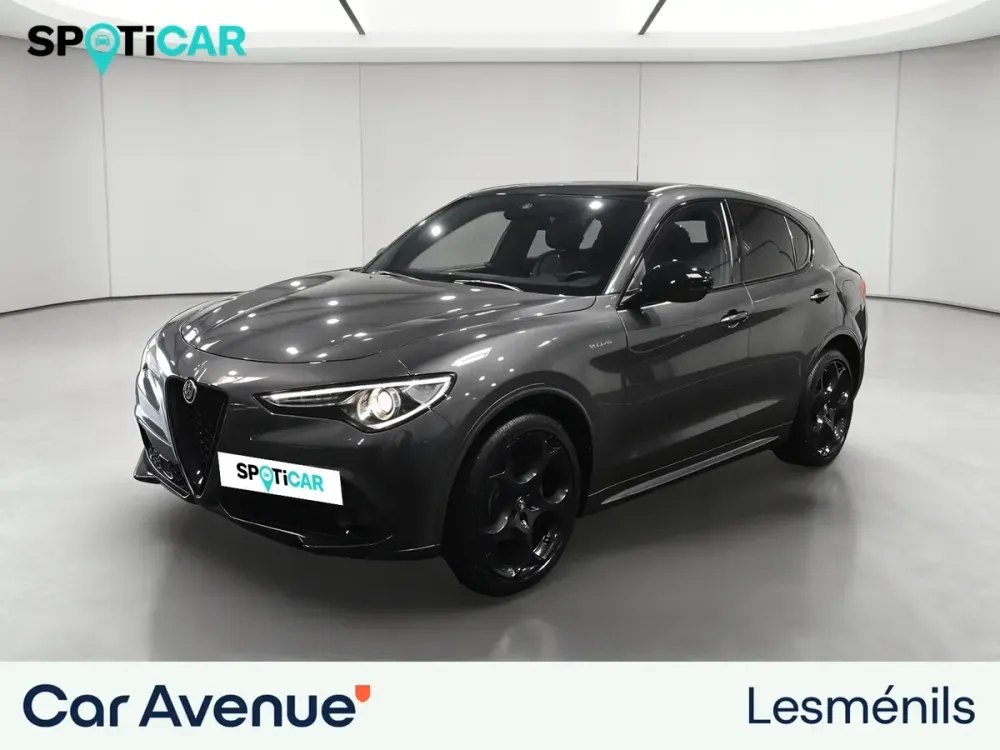 Alfa Romeo Stelvio gris vesuvio metallisee d'occasion