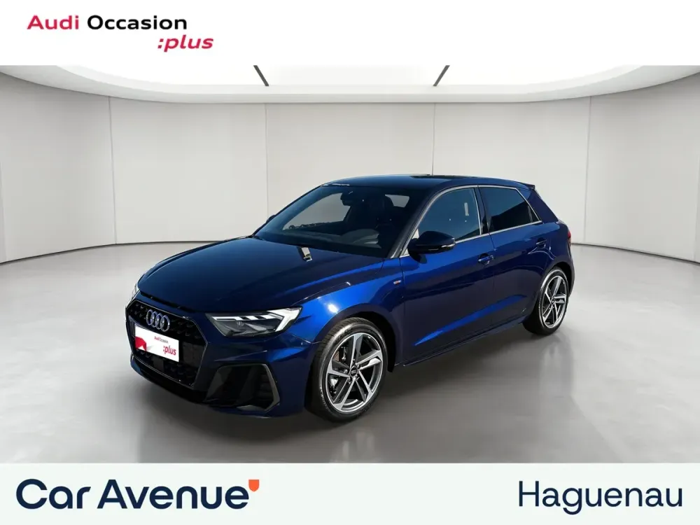 Audi A1 bleu d'occasion