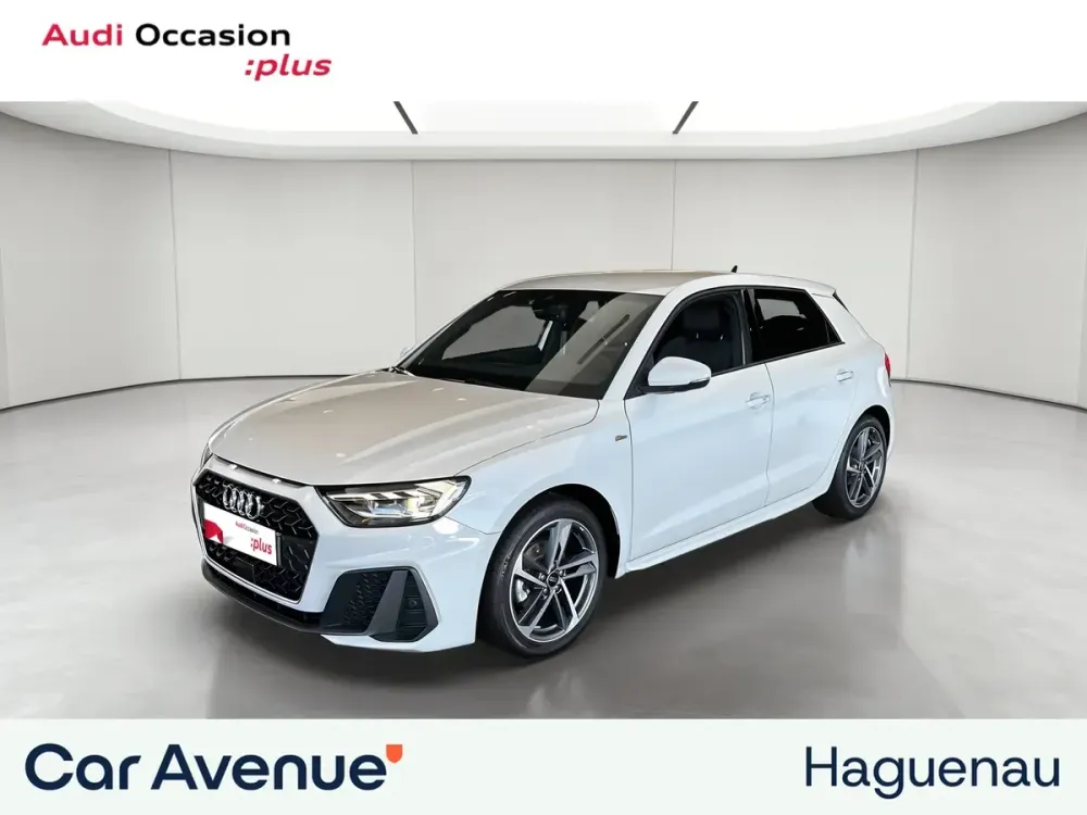 Audi A1 blanc d'occasion