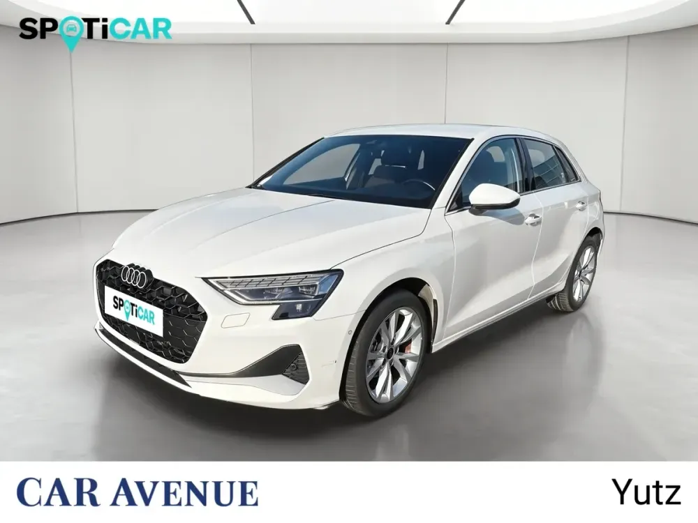 Audi A3 Sportback blanc d'occasion