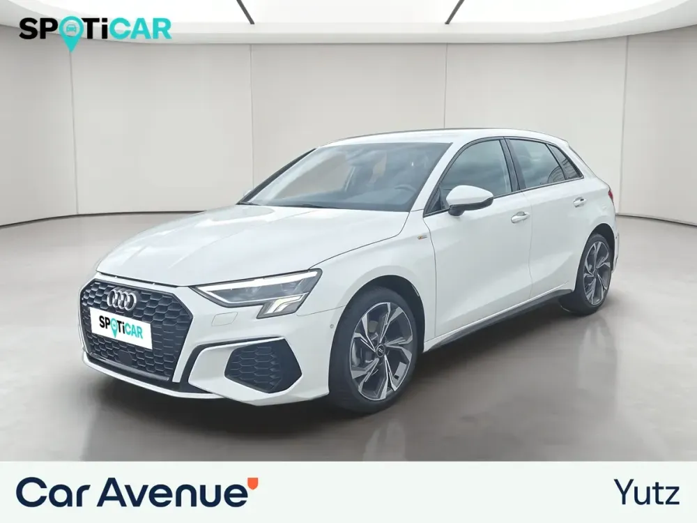 Audi A3 Sportback blanc d'occasion