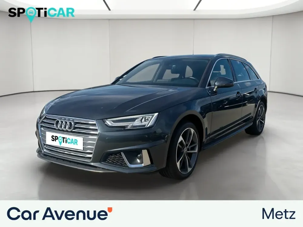 Audi A4 gris mousson d'occasion