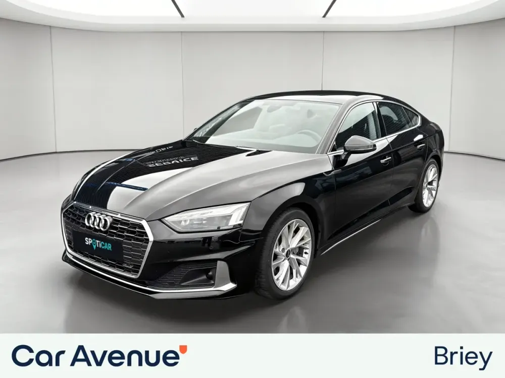 Audi A5 SPORTBACK noir d'occasion