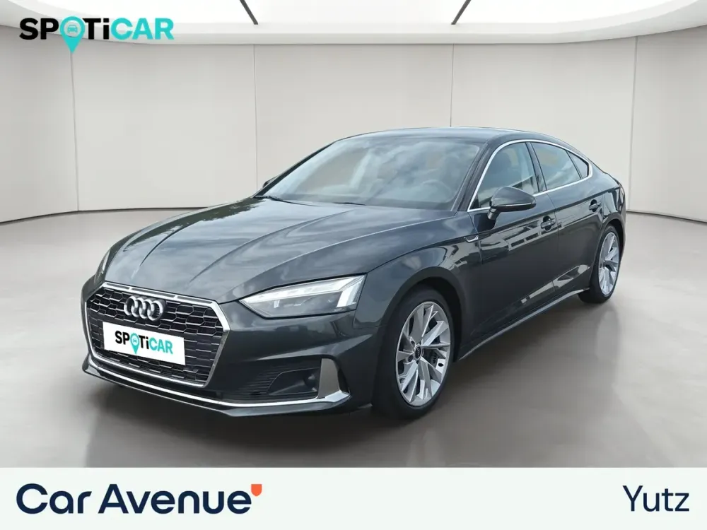 Audi A5 gris d'occasion