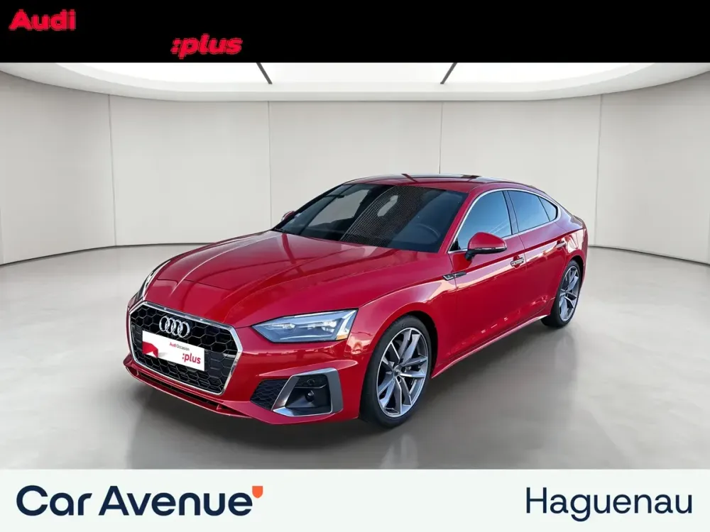 Audi A5 rouge d'occasion