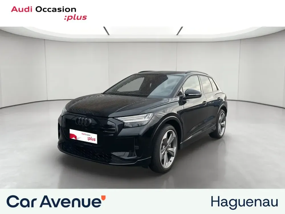 Audi Q4 e-tron noir mythe métallisé neuf