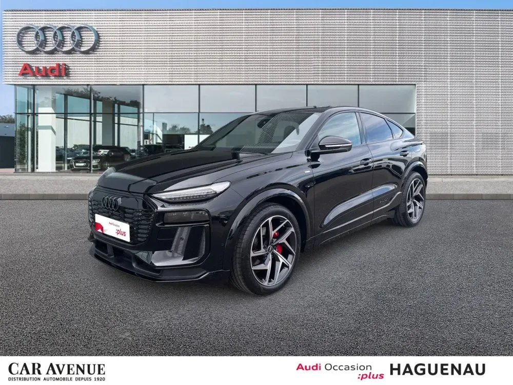 Audi Q6 E-TRON SPORTBACK noir mythic metallisee neuf